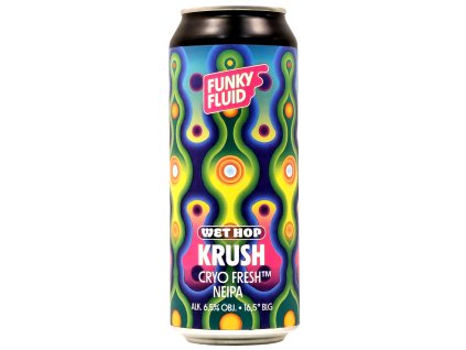 Funky Fluid - Wet Hop: Krush 16,5° 500ml can 6,5% alc.