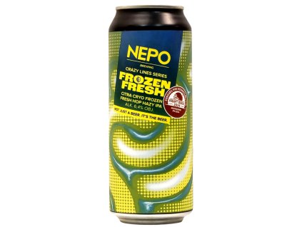 NEPO - Crazy Lines Series: Frozen Fresh 500ml can 6,4% alc.