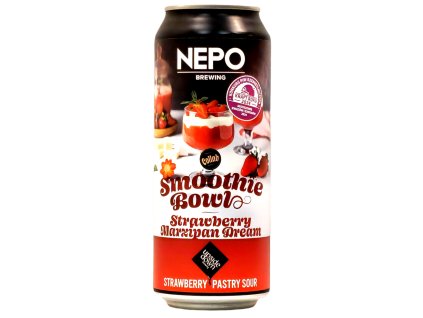 NEPO - Smoothie Bowl - Strawberry Marzipan Dream 0,5l can 6,5% alc.