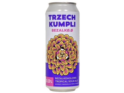 TRZECH KUMPLI - BezalkØ.Ø Tropical Sour Ale 0,5l can 0.5% alc.