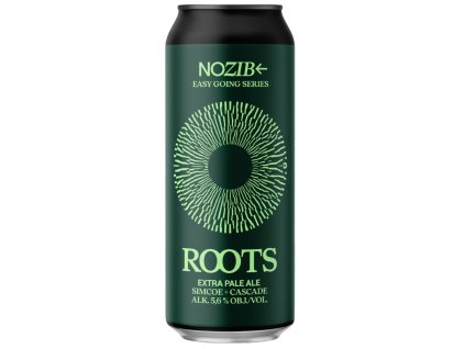 NOZIB - ROOTS Extra Pale Ale Simcoe + Cascade 12° 0,5l can 5,6% alc.