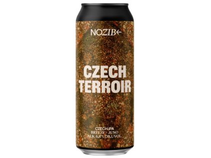 NOZIB - CZECH TERROIR CZ IPA Breeze + Juno 14° 0,5l can 6,8% alc.