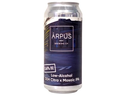 Arpus - Low-Alcohol DDH Citra X Mosaic IPA 0,44l can 0,6% alk.