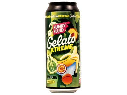 Funky Fluid - Gelato XTREME: Matcha 30° 500ml can 8% alc.