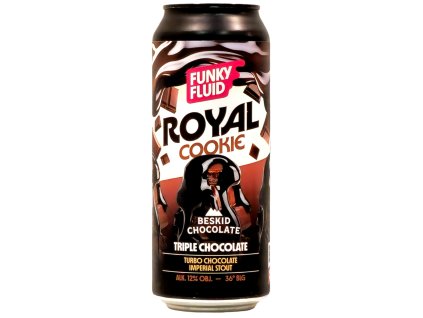 Funky Fluid - Royal Cookie: Triple Chocolate 36° 0,5l can 12% alk.
