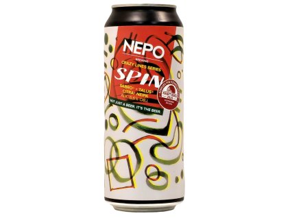 NEPO - Crazy Lines Series: Spin 500ml can 6,6% alc.