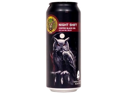 Piwne Podziemie  - Night Shift 0,5l can 6,5% alk.