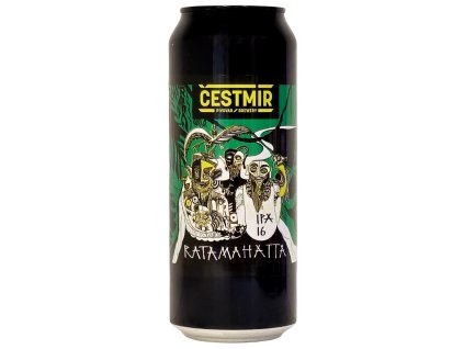 ČESTMÍR - Ratamahatta 16° 0,5l plech 7% alc.
