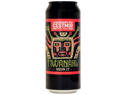 ČESTMÍR - Tiwanaku 17° 0,5l can 7%alc.