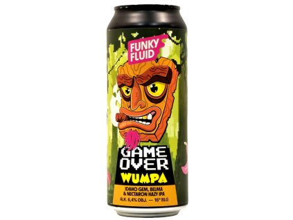 Funky Fluid - Game Over: Wumpa 500ml can 6,4% alc.