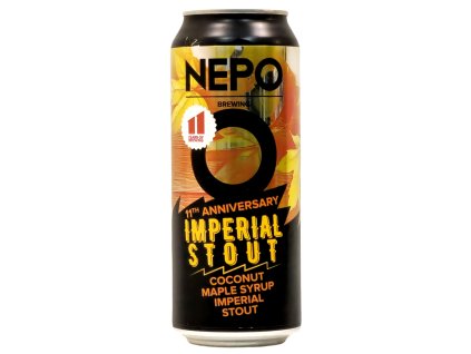 NEPO - 11th Anniversary Imperial Stout 500ml can 8,2% alc.