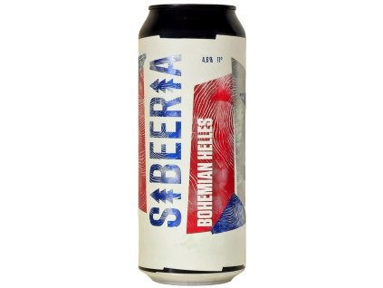 Sibeeria - Bohemian Helles 11° 0,5l plech 4,6% alc.