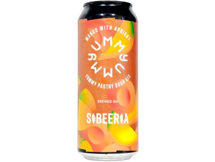 Sibeeria - YUMMY Mango with Apricot 2026 0,5l plech 6,7% alc.