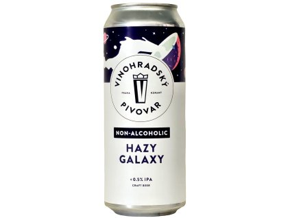 Vinohradský pivovar - Hazy Galaxy Non-Alcoholic 500ml can 0,5% alc.