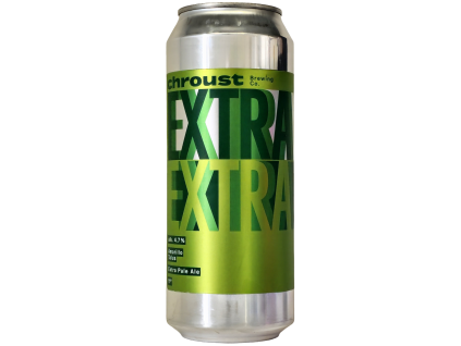 CHROUST - Extra Extra 0,5l can 4,7% alc.