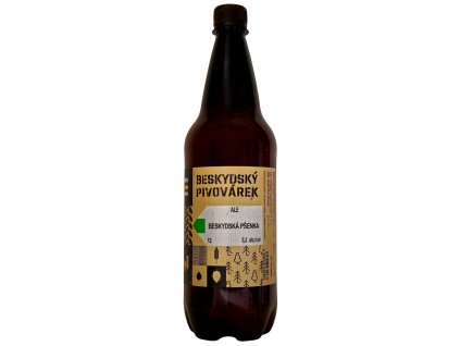 Beskydský pivovárek - Beskydská pšenka 12° 1l pet 5,2% alc. - Beer Butik