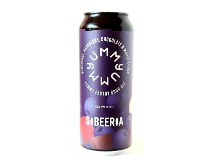 Sibeeria - 20°YUMMY Blueberry, Raspberry, Chocolate & Maple Syrup 0,5l can 7,8% alk.