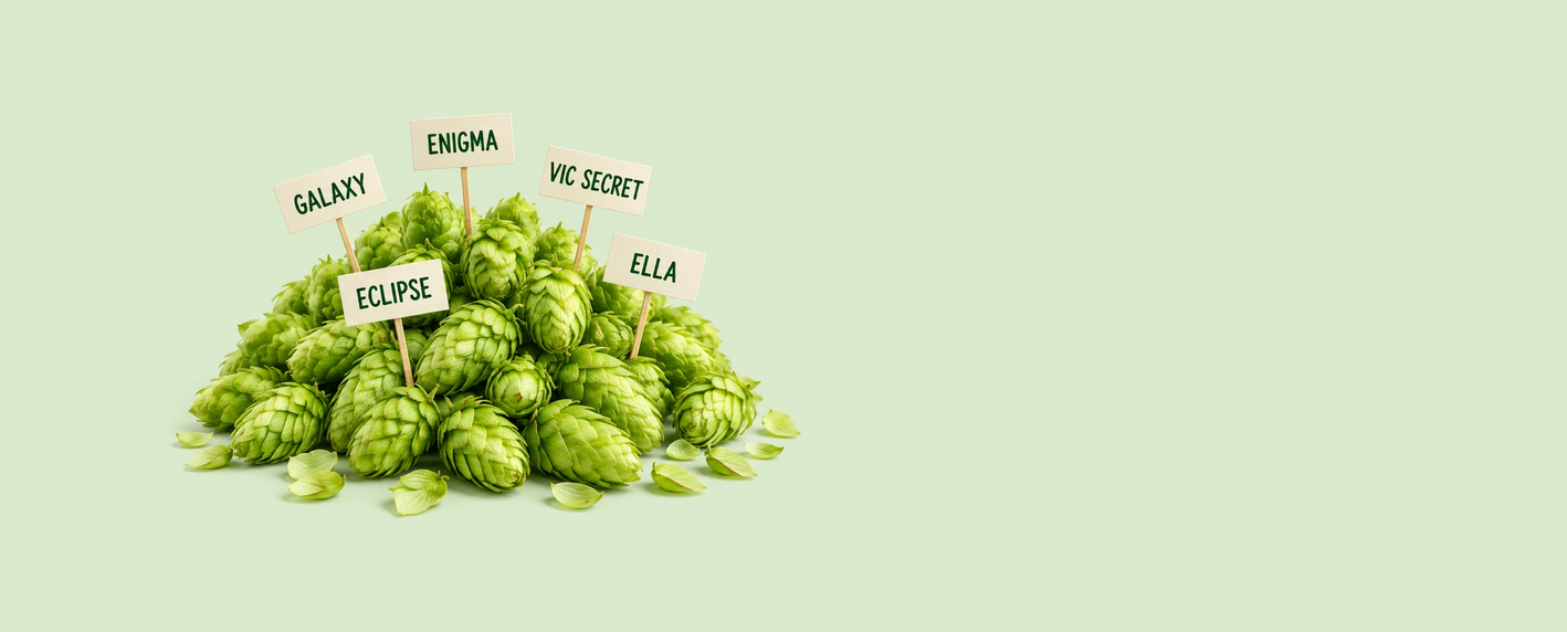 New harvest of AU hops