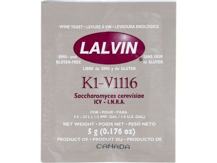 Kvasnice Lalvin K1-V1116