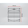 Refurbished 20 l DIN PU keg (stackable), without thread