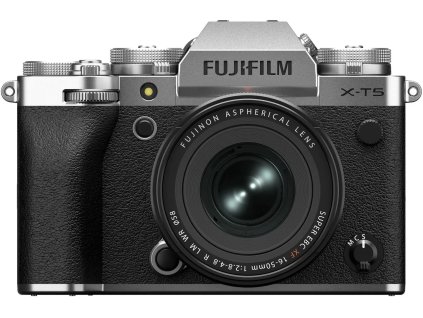 Fujifilm X-T5 + XF 16-50mm f/2.8-4.8 R LM WR Silver Digitális fényképezőgép