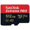 SanDisk Extreme Pro microSDXC 512GB + SD adaptér