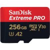 SanDisk Extreme Pro microSDXC 256GB + SD adaptér