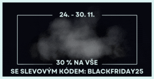 Black Friday na Begleri Twister - 24. - 30. 11. sleva 30% na vše se slevovým kupónem "BLACKFRIDAY25"