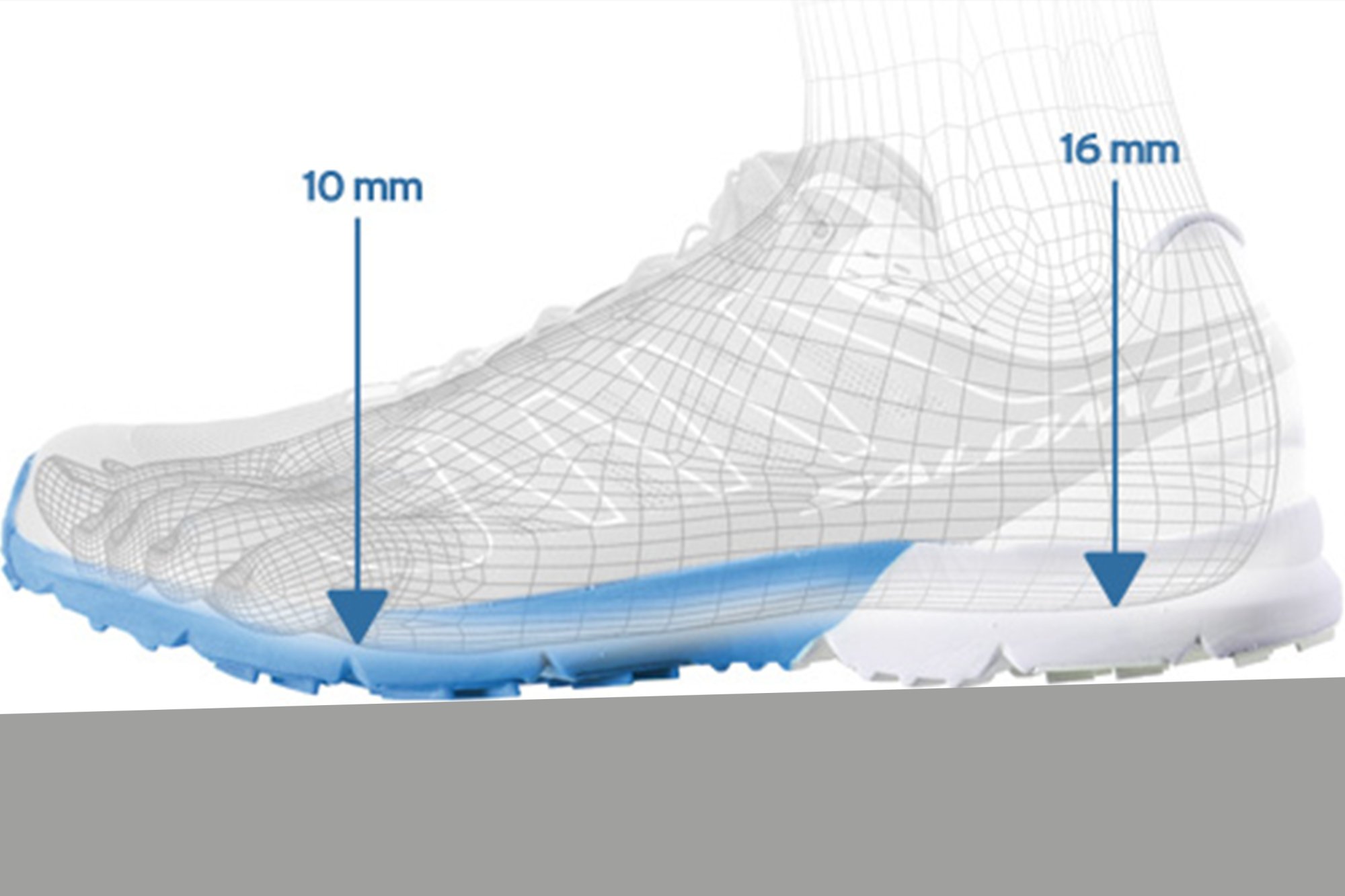 Co je DROP na běžeckých botách?