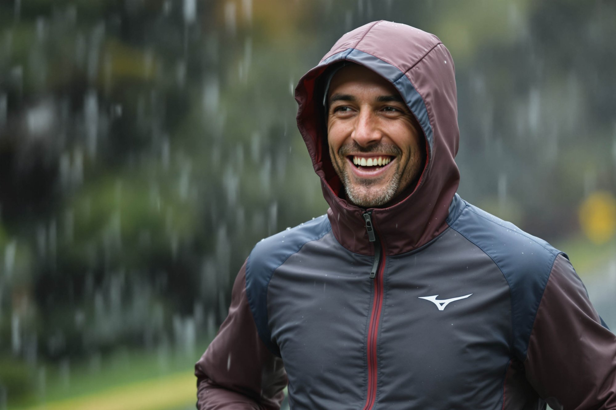 Proč jít běhat v dešti