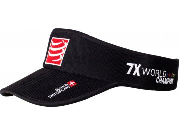 Compressport Visor Cap Running Headwear Black COVIS99ONE
