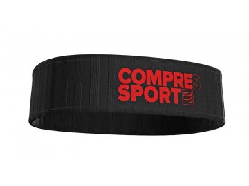 Běžecký pás s kapsami Compressport FREEBELT - černý