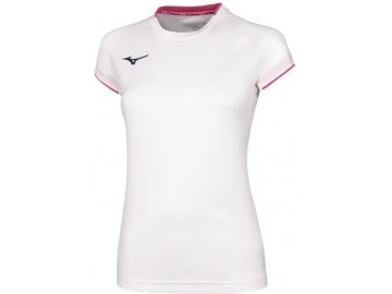 vyr 5088core short sleeve tee white pink fluo