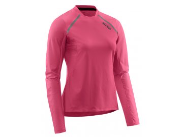 Run Shirt Long Sleeve rose W9A346 w front