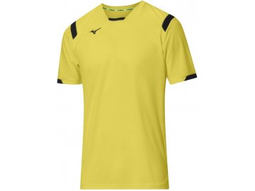 mizuno premium handball shirt jaune