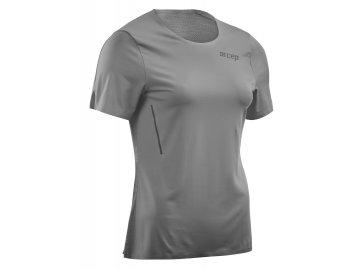 Run Shirt Short Sleeve grey W0A325 w front