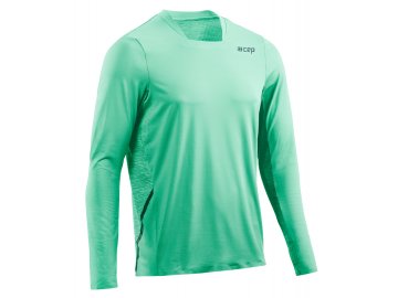 Run Shirt Long Sleeve mint W013C6 m front