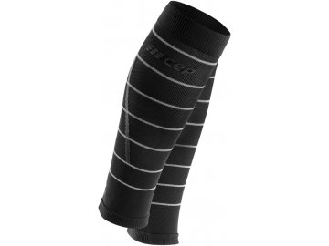 Reflective Calf Sleeves black WS405Z WS505Z front 2