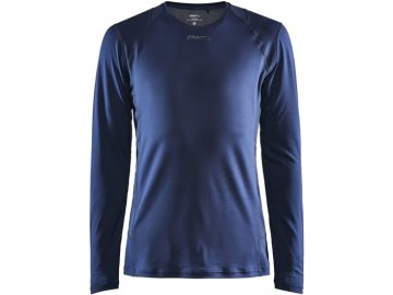 triko craft adv essence ls tmave modra