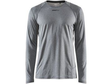 triko craft adv essence ls tmave seda