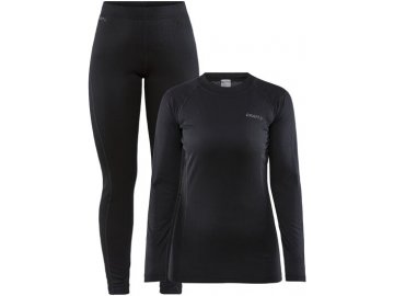 w set craft core warm baselayer cerna 8