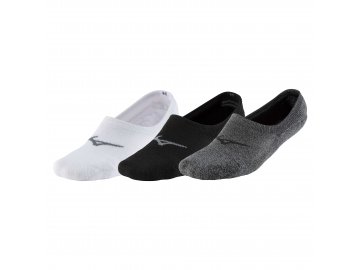 super short socks 3p white black grey