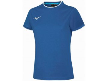 mizuno tee royal white 3