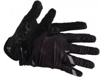 cyklorukavice craft pioneer gel cerna 1