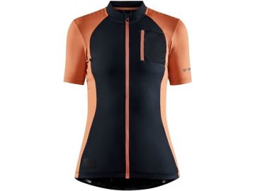 w cyklodres craft adv offroad cerna s oranzovou 4