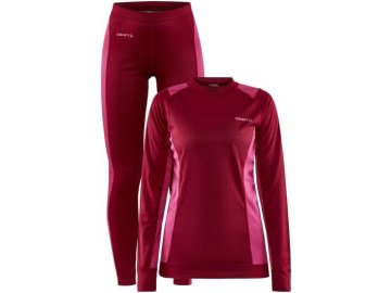 w set craft core dry baselayer ruzova 10