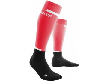 the run socks pink black wp204r wp304r front