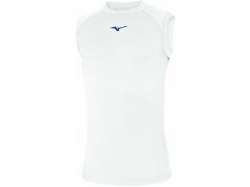 core sleeveless underwear white navy m