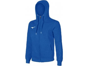 mizuno sweat fz hoodie royal 4xl