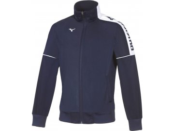 mizuno knitted track jacket jr navy 152